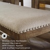 image:imageSignature Design by Ashley Havonplane Counter Height Dining Bench 72Beige  Dark Brown