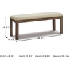 image:imageSignature Design by Ashley Havonplane Counter Height Dining Bench 72Brown