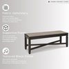 image:imageSignature Design by Ashley Havonplane Counter Height Dining Bench 72Darkwash