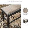 image:imageSignature Design by Ashley Havonplane Counter Height Dining Bench 72Darkwash