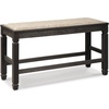 image:imageSignature Design by Ashley Havonplane Counter Height Dining Bench 72Darkwash