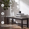 image:imageSignature Design by Ashley Havonplane Counter Height Dining Bench 72Darkwash