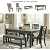 image:imageSignature Design by Ashley Havonplane Counter Height Dining Bench 72Darkwash