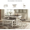 image:imageSignature Design by Ashley Havonplane Counter Height Dining Bench 72Whitewash