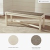 image:imageSignature Design by Ashley Havonplane Counter Height Dining Bench 72Whitewash