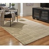 image:imageSignature Design by Ashley Janston Modern Indoor Plaid Handmade 5 x 7 Rug Light Brown amp Gray51 x 7 Rectangular