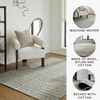 image:imageSignature Design by Ashley Jossen Boho Wool Blend Indoor 8 x 10 Rug with Geometric Pattern Beige amp Gray5 x 7