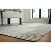 image:imageSignature Design by Ashley Jossen Boho Wool Blend Indoor 8 x 10 Rug with Geometric Pattern Beige amp Gray5 x 7