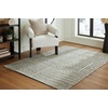image:imageSignature Design by Ashley Jossen Boho Wool Blend Indoor 8 x 10 Rug with Geometric Pattern Beige amp Gray5 x 7