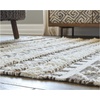 image:imageSignature Design by Ashley Karalee Tribal 5 x 7 Medium Pile Rug with Geometric Design Ivory amp Brown53 x 611 Rectangular