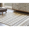 image:imageSignature Design by Ashley Karalee Tribal 5 x 7 Medium Pile Rug with Geometric Design Ivory amp Brown53 x 611 Rectangular