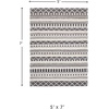 image:imageSignature Design by Ashley Karalee Tribal 5 x 7 Medium Pile Rug with Geometric Design Ivory amp Brown53 x 611 Rectangular