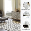 image:imageSignature Design by Ashley Karalee Tribal 5 x 7 Medium Pile Rug with Geometric Design Ivory amp Brown8 x 10 Rectangular