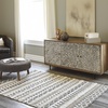 image:imageSignature Design by Ashley Karalee Tribal 5 x 7 Medium Pile Rug with Geometric Design Ivory amp Brown8 x 10 Rectangular