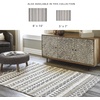 image:imageSignature Design by Ashley Karalee Tribal 5 x 7 Medium Pile Rug with Geometric Design Ivory amp Brown8 x 10 Rectangular