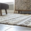 image:imageSignature Design by Ashley Karalee Tribal 5 x 7 Medium Pile Rug with Geometric Design Ivory amp Brown8 x 10 Rectangular