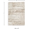 image:imageSignature Design by Ashley Kasney Area Rug 8x10 Striped Cream amp Brown54 x 72 Rectangular