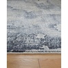 image:imageSignature Design by Ashley Langrich Modern Abstract Pattern Machine Woven 5 x 7 ft Medium Rug High Pile Blue Cream amp Gray5 x 8