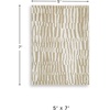 image:imageSignature Design by Ashley Medium Pile Area Rug 5x7 Beige Abstract