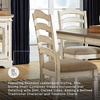 image:imageSignature Design by Ashley Realyn Wood Dining Chairs Set of 2 WhiteWhite