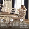 image:imageSignature Design by Ashley Realyn Wood Dining Chairs Set of 2 WhiteWhite