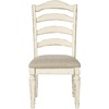 image:imageSignature Design by Ashley Realyn Wood Dining Chairs Set of 2 WhiteWhite
