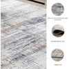 image:imageSignature Design by Ashley Rhettner Contemporary Abstract Pattern Luxe Machine Woven 5 x 7 ft Medium Rug Medium Pile Multicolor5 x 8