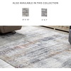 image:imageSignature Design by Ashley Rhettner Contemporary Abstract Pattern Luxe Machine Woven 5 x 7 ft Medium Rug Medium Pile Multicolor5 x 8
