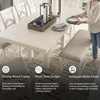 image:imageSignature Design by Ashley Robbinsdale 49 Counter Height Dining Bench Antique WhiteAntique White