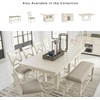 image:imageSignature Design by Ashley Robbinsdale 49 Counter Height Dining Bench Antique WhiteAntique White
