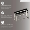image:imageSignature Design by Ashley Robbinsdale 49 Counter Height Dining Bench Antique WhiteAntique White