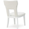 image:imageSignature Design by Ashley Rowanbeck Contemporary Upholstered Dining Chair with Casters Set of 2 WhiteWhite