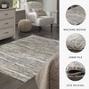 image:imageSignature Design by Ashley Shag Area Rug 5x7 Striped Ivory710 x 10 Rectangular