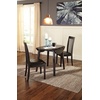 image:imageSignature Design by Ashley Upholstered Dining Chair Set of 2 WhiteDark Brown