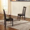 image:imageSignature Design by Ashley Upholstered Dining Chair Set of 2 WhiteDark Brown