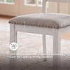 image:imageSignature Design by Ashley Upholstered Dining Chair Set of 2 WhiteWhite