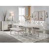 image:imageSignature Design by Ashley Upholstered Dining Chair Set of 2 WhiteWhite