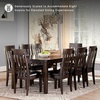 image:imageSignature Design by Ashley Vallister Backless Counter Height Dining BenchDark Brown