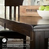 image:imageSignature Design by Ashley Vallister Backless Counter Height Dining BenchDark Brown