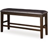 image:imageSignature Design by Ashley Vallister Backless Counter Height Dining BenchDark Brown