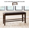 image:imageSignature Design by Ashley Vallister Backless Counter Height Dining BenchDark Brown