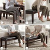 image:imageSignature Design by Ashley Vallister Backless Counter Height Dining BenchDark Brown
