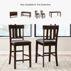 image:imageSignature Design by Ashley Vallister Backless Counter Height Dining BenchDark Brown