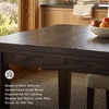 image:imageSignature Design by Ashley Vallister Backless Counter Height Dining BenchDark Brown
