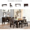 image:imageSignature Design by Ashley Vallister Backless Counter Height Dining BenchDark Brown