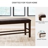 image:imageSignature Design by Ashley Vallister Backless Counter Height Dining BenchDark Brown