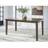 image:imageSignature Design by Ashley Vallister Backless Counter Height Dining BenchLight Brown