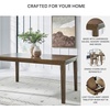 image:imageSignature Design by Ashley Vallister Backless Counter Height Dining BenchLight Brown