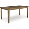 image:imageSignature Design by Ashley Vallister Backless Counter Height Dining BenchLight Brown