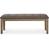 image:imageSignature Design by Ashley Vallister Backless Counter Height Dining BenchLight Brown